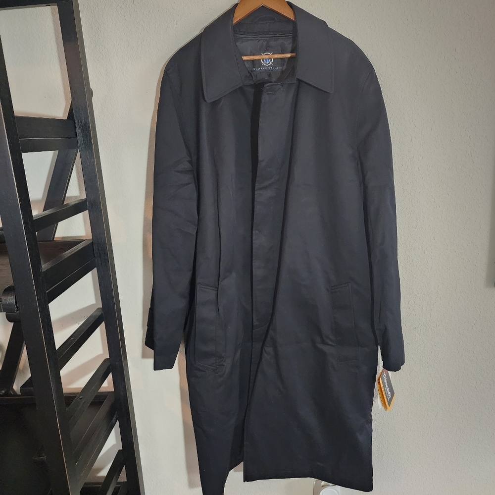 William wallace size 52 trench coat‎ new w tag